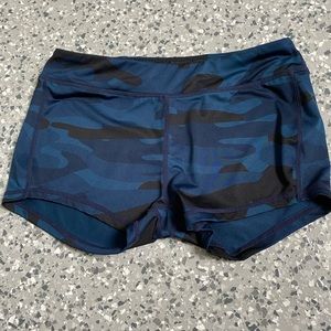 Ziya Blue camp athletic shorts